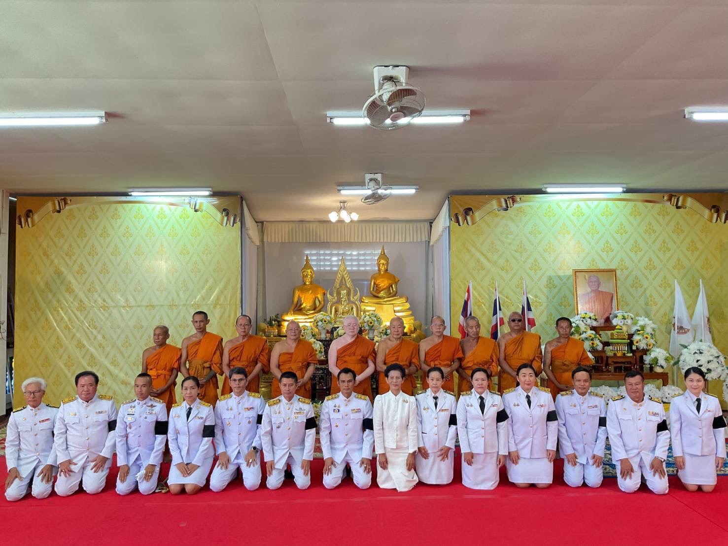 🦌🦌พช.ร้องกวาง ร่วมพิธีเจริญพระพุทธมนต์ เนื่องในโอกาสฉลองพระชนมายุ ๙๙ พรรษา สมเด็จพระอริยวงศาคตญาณ สมเด็จพระสังฆราช สกลมหาสังฆปริณายก